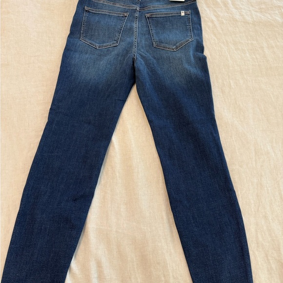 NWT VICI Sneak Peek High-Rise Dark Blue Skinny Jeans - Picture 4 of 5